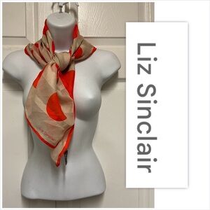 Liz Sinclair Polka Dot Scarf